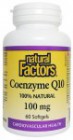 Natural Factors: Koenzym Q10 100 mg 60 cps