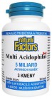Natural Factors: Multi acidophilus 5 miliard aktivních buněk 90 cps