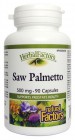 Natural Factors: Saw Palmetto (Trpasličí palma) 500 mg 90 cps