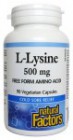 Natural Factors: L-Lysin 500 mg 90 cps