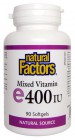 Natural Factors: Vitamín E 400 IU 90 cps